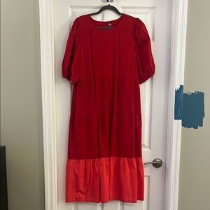 Old Navy XL Petite Vibrant Red Dress